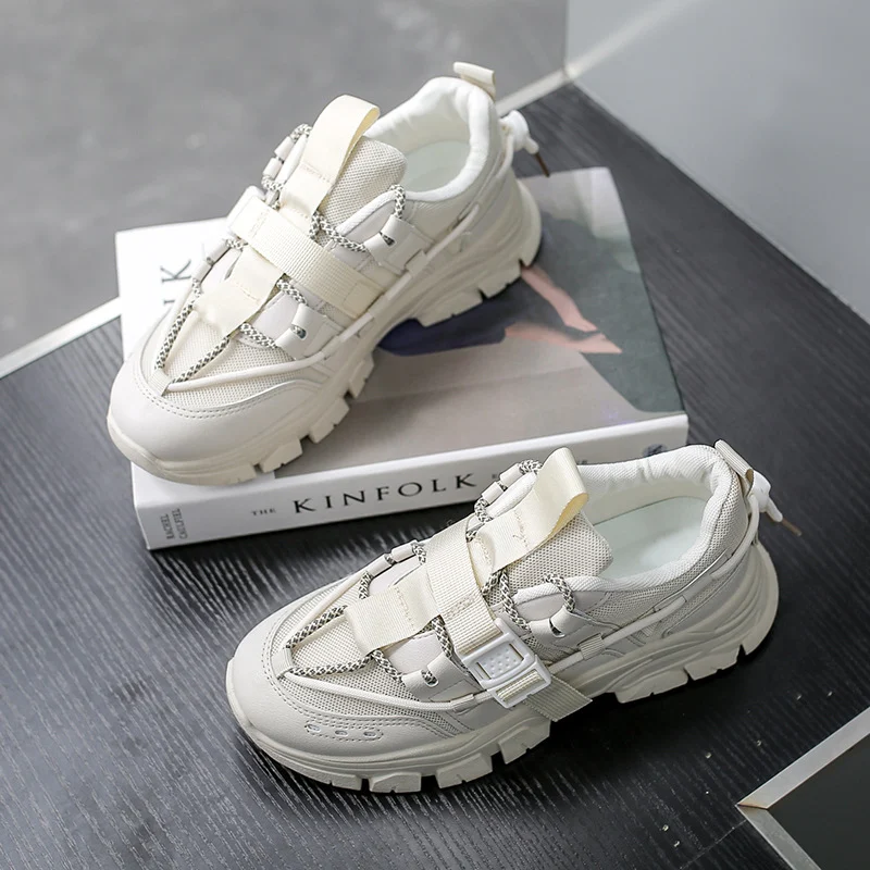 Spring New Korean Style Breathable Casual Sports Shoes. Perfect for everyday wear and light sports. Experience comfort a — photo 1
