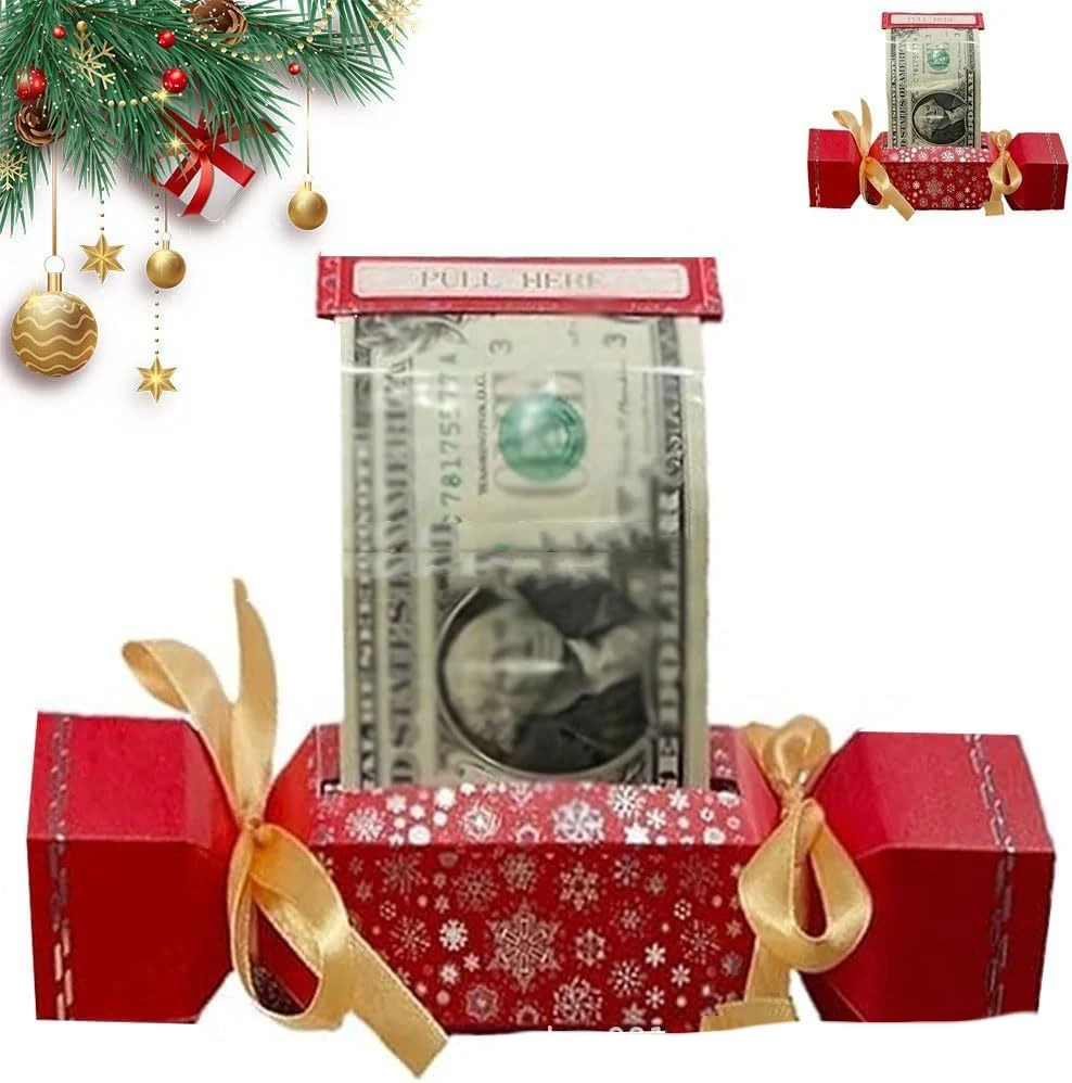 Title 1, Christmas Surprise Money Pull Handbag A Fun Gif...