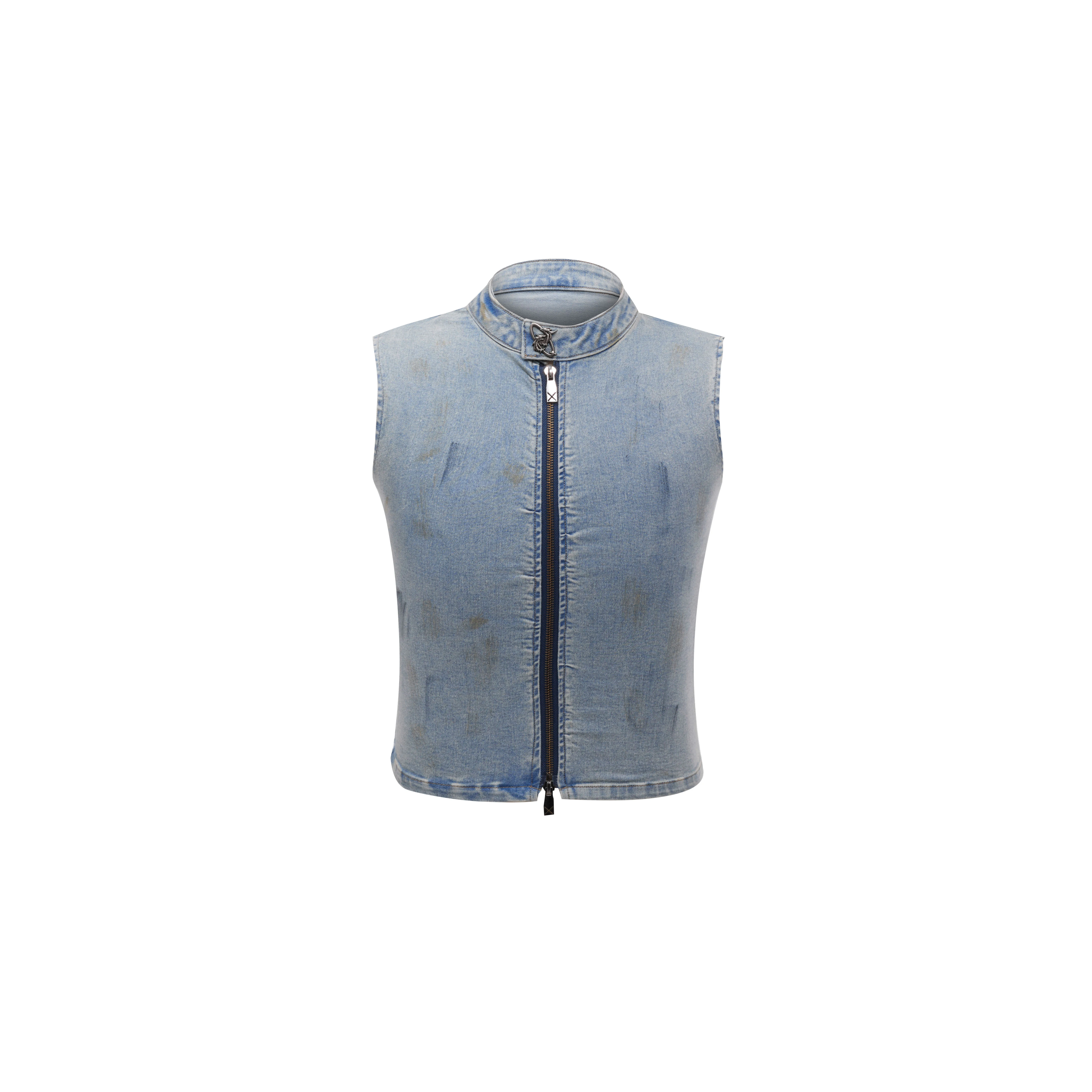Retro Do The Old Cowboy Vest Slim Fit Sleeveless Top. Achieve a stylish, modern cowboy look with this versatile vest. Pe — photo 11