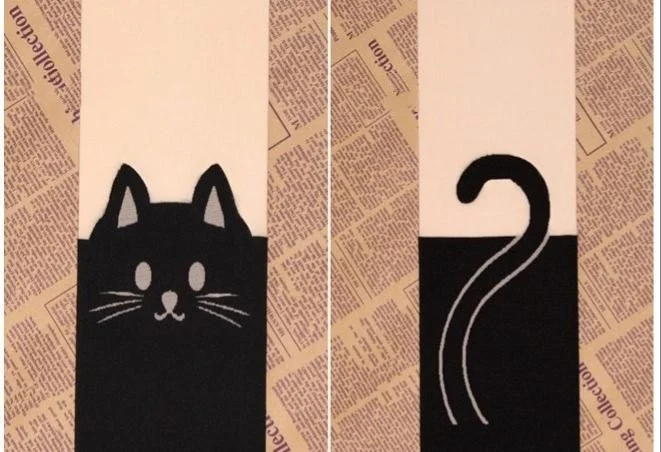 Title 8, Harajuku Fake High Tube Cute Cat Pantyhose