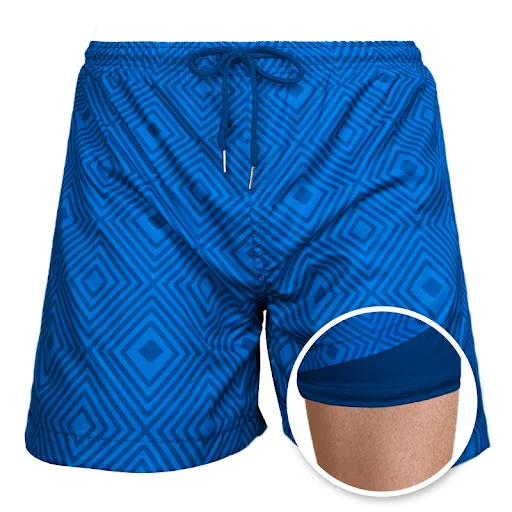 Title 11, Shorts deportivos de moda infantil con estampad...