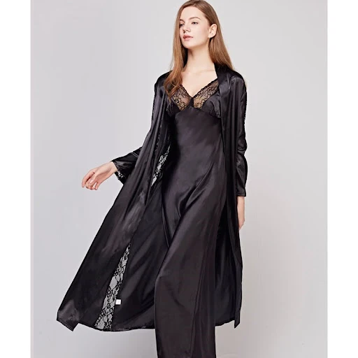 Title 3, Two-piece nightgown with long suspenders