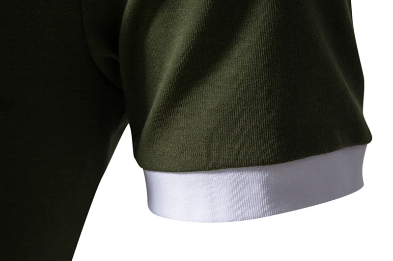 Title 8, New European and American Mens Stand Collar PO...