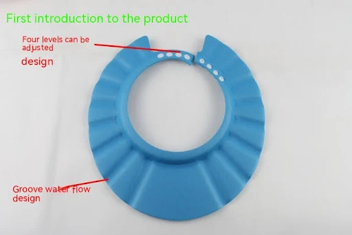 Title 7, Child Baby Shampoo Cap, protects eyes from soap...