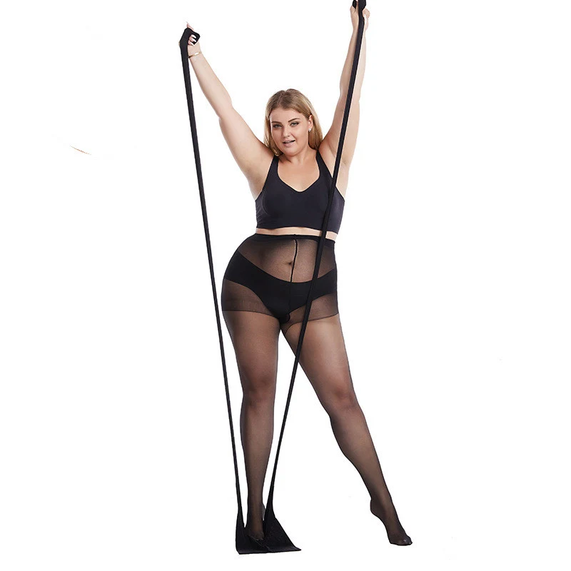 Dames Plus Size Panty met Anti-Haak, Dikke Taille en Billenlift, Dunne Fashion Kousen — foto 4