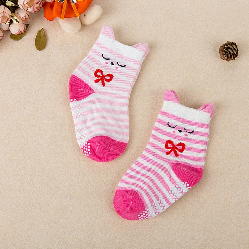 Title 5, Korean Version Stereo Ears Children Socks, 2 Pa...