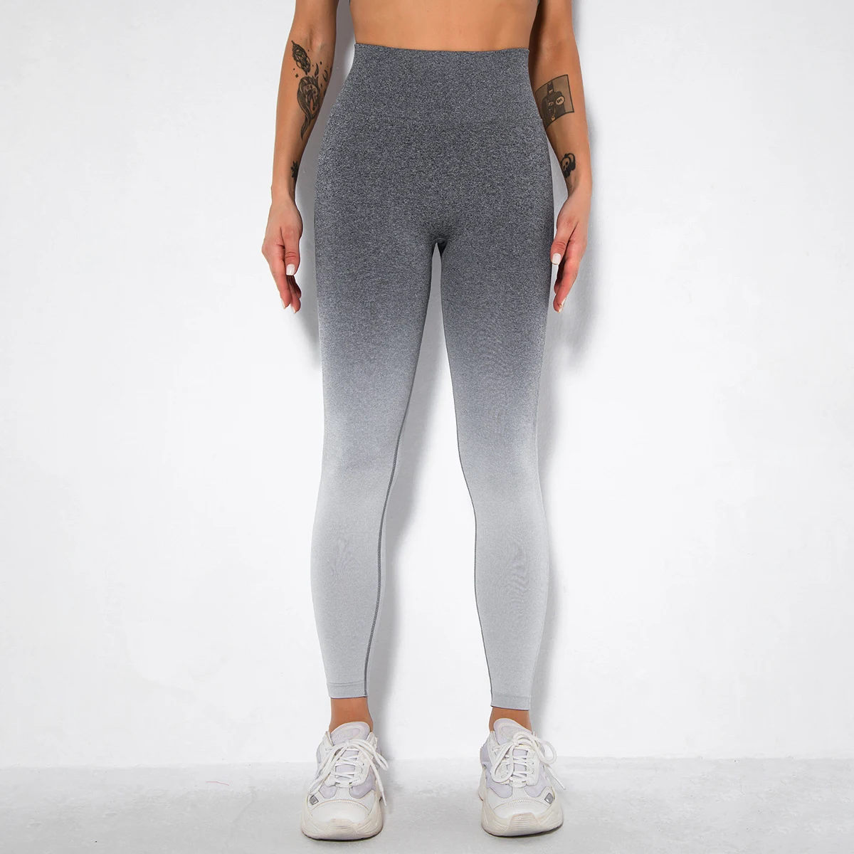 Title 4, Womens Gradual Smiling Face Yoga Pants lift an...