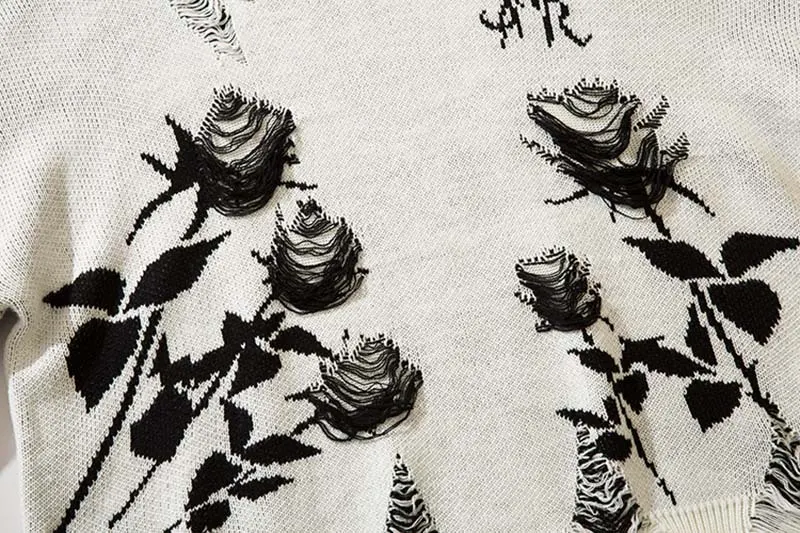 Title 9, High Street Rose Jacquard Niche Design Torn, a ...