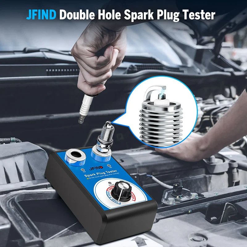 Title 5, Car Double Hole Plug Ignition System Detector