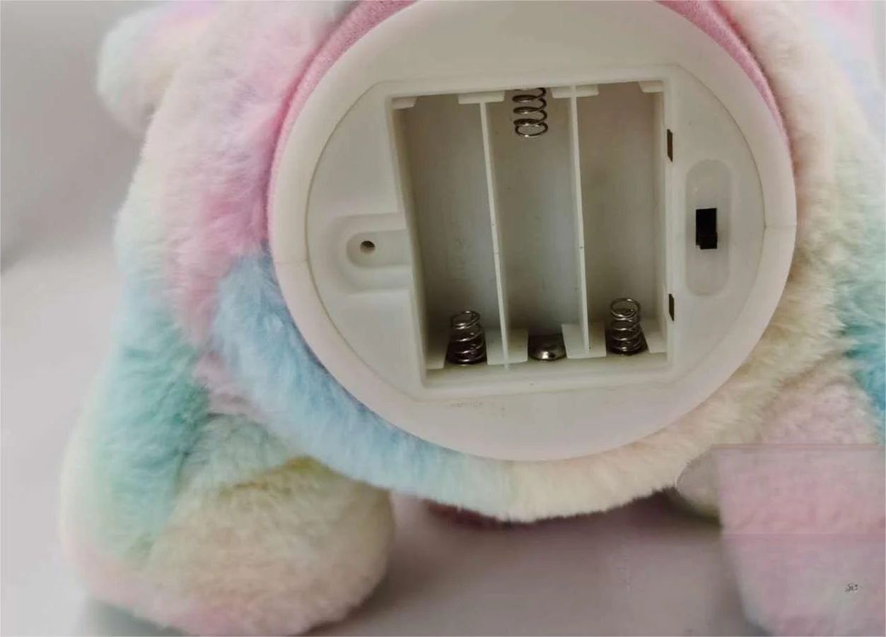 Elefantes de pelúcia elétricos cantam e mexem as orelhas! Brinquedo interativo para crianças, diversão garantida e aprendizado! — foto 3