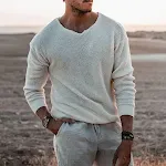 Long Sleeved Round Neck Sweater Everyday comfort and style. Perfect for layering or wearing alone, ideal for a casual, c — photo 3