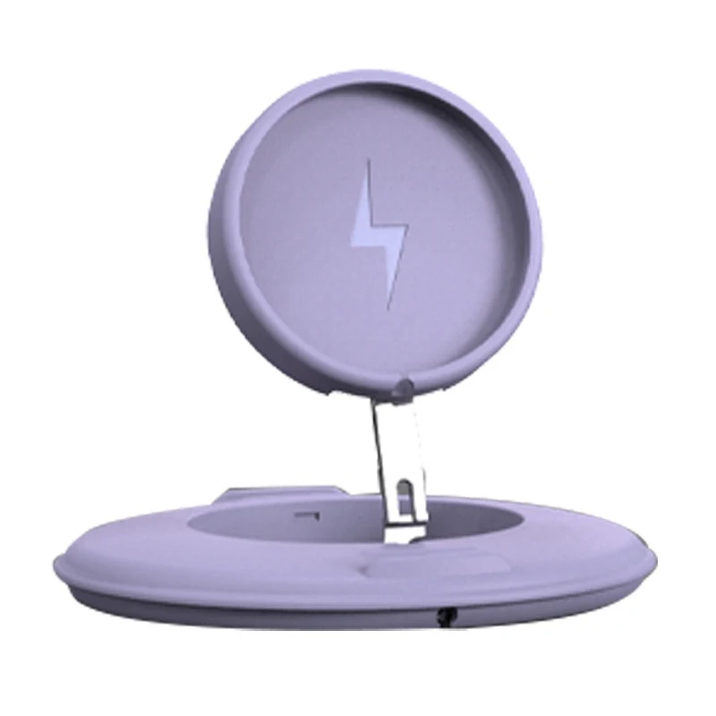 Title 4, Silicone Wireless Charger Mobile Phone Desktop ...
