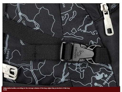Title 18, Mochila de Viagem Feminina Aihua Casual com Alç...