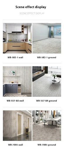 Title 4, Wear resistant marble floor stickers self adhes...