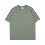 Men's 230g Cotton Knitted Simple Short Sleeve T-Shirt, a comfortable and breathable basic tee, perfect for everyday wear — photo 13