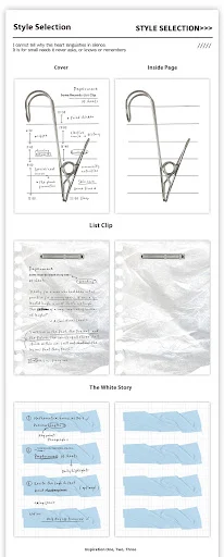 Title 3, Notepad Simple Style Journal Decoration Learnin...