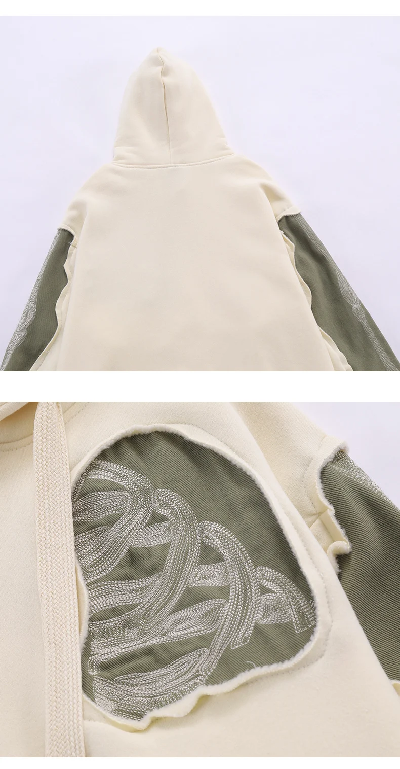 Retro Trendy Brand Thickened Fleece Sweater for warmth and style. Perfect for winter, comfortable and fashionable, ideal — photo 4