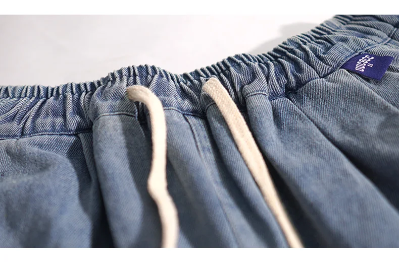Title 10, Męskie Szorty Proste Retro Plus Size Luźne, Wyg...