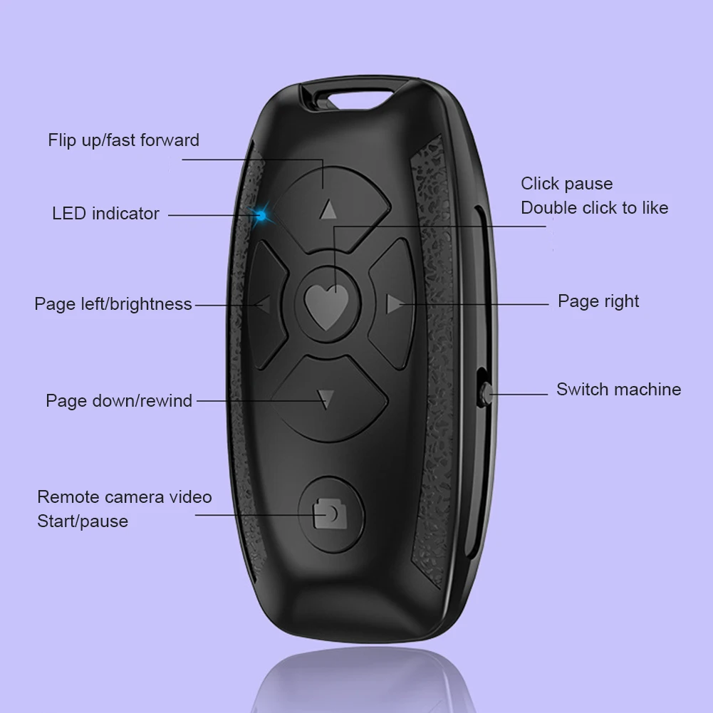 Title 9, Rechargeable Mobile Phone Bluetooth Remote Cont...
