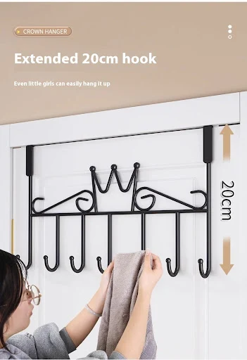 Title 2, Hole-free Hook Behind The Door. Organize your s...