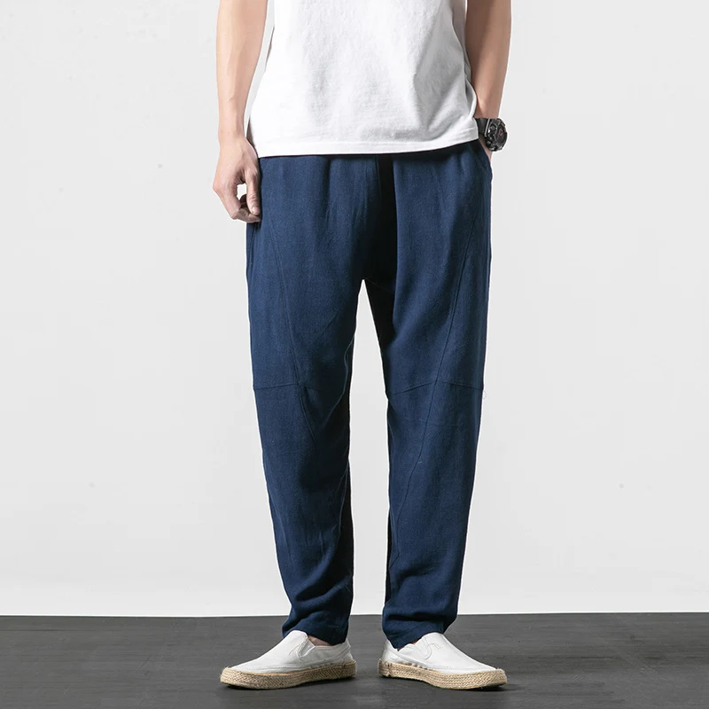 Title 1, Mens Loose Fashion Polyester Harem Pants Comfo...