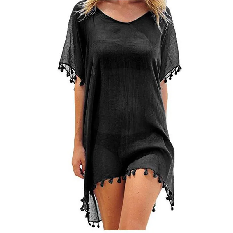 Title 1, Camicette da donna Abito in chiffon allentato C...