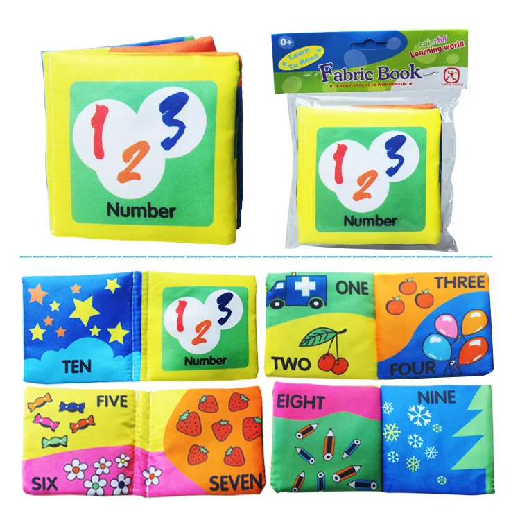 Title 12, Touch the Animal Sound Paper Tear Cloth Book Se...