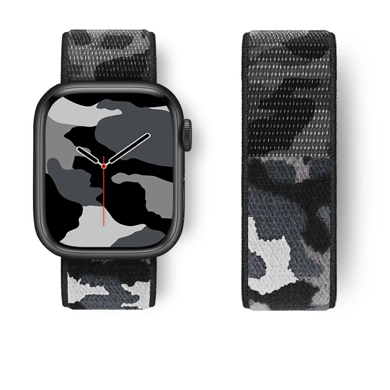Title 4, Woven Camouflage Nylon Loop Sports Creative Wat...