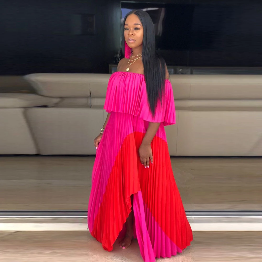 Vestido Maxi com um Ombro Só e Costuras Detalhadas, Sucesso Absoluto. Desfrute de Elegância e Conforto neste Vestido Incrível. — foto 1