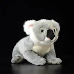Boneca de pelúcia de animal de koala de simulação, macia e fofinha. Ideal para abraçar e brincar, um presente perfeito para crianças e amantes de coalas. — foto 5