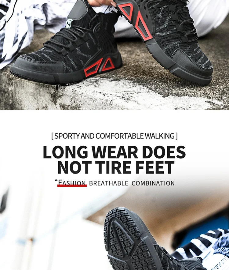 Stylish and Lightweight Men's Work Shoes. Safety protection anti-smashing and anti-penetration, non-slip and wear-resist — photo 16