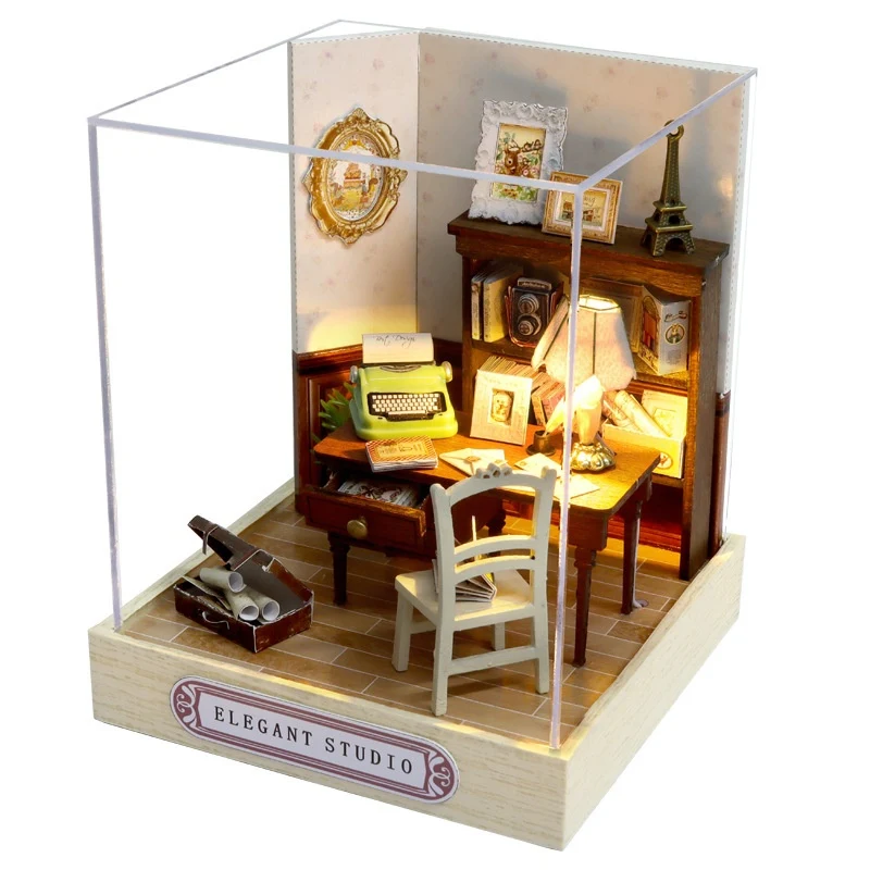 Casa delle bambole giocattolo regalo di compleanno per bambine Divertimento assicurato! Stimola l'immaginazione, il gioco creativo e regala ore di intrattenimento. — foto 11