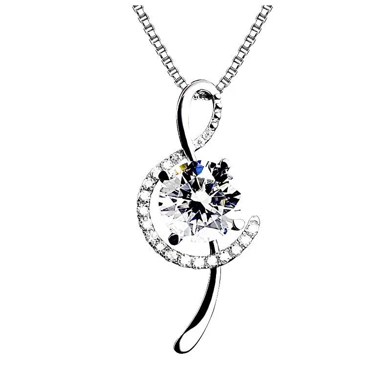 Pingente de nota musical criativo, doce e elegante, ideal para presentear amantes da música, design charmoso e único. — foto 1