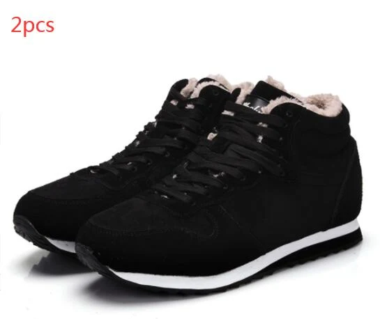 Men's warm cotton shoes perfect for winter. Providing comfort and warmth for your feet. Enjoy the softness and cozy feel — photo 3