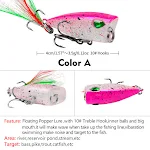 Isca biónica de penas de plástico coloridas e criativas Atraia peixes com esta isca realista e durável para uma pescaria de sucesso — foto 4