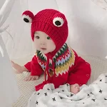 Macacão de lã para bebês, estilo étnico, outono e inverno. Conforto e aquecimento para seu pequeno com um toque charmoso e estiloso. — foto 4