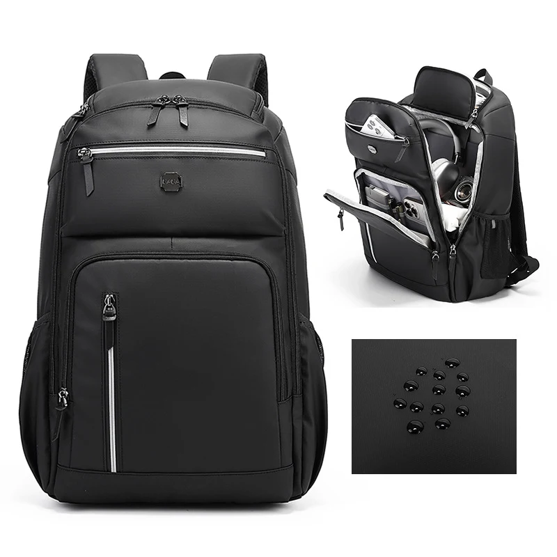 Mochila Masculina Executiva, Confortável e Respirável. Perfeita para trabalho e lazer, ideal para o dia a dia, transporte seus itens com praticidade e elegância. — foto 3