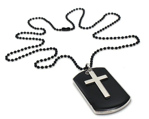 Title 7, Crni tag prsten Bullet Cross Cross Dvokretarno ...