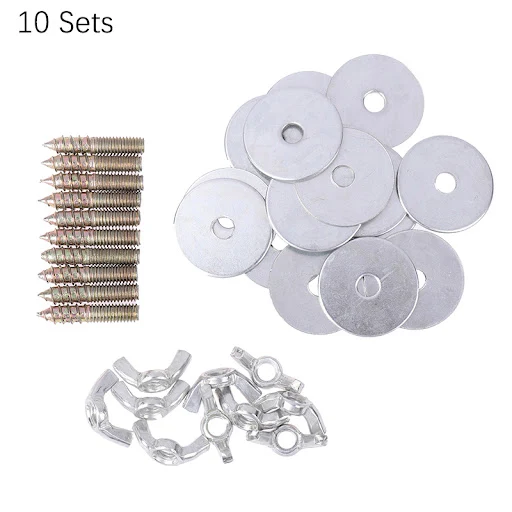 Screws Cage Nuts Hamster Bird Screw Wing Kitspringboard Supplies Breeding Accessories Box Fixing Parrot Bolts Pet Fasten — photo 1