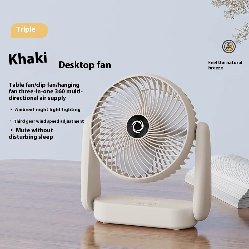 Household Desk Portable Air Circulator. Enjoy cool, directed airflow with this compact design, perfect for your home or — photo 4