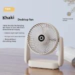 Household Desk Portable Air Circulator. Enjoy cool, directed airflow with this compact design, perfect for your home or — photo 4