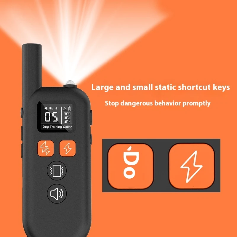 Title 14, Remote Control Bark-Stop Collar Pet Trainer Eff...