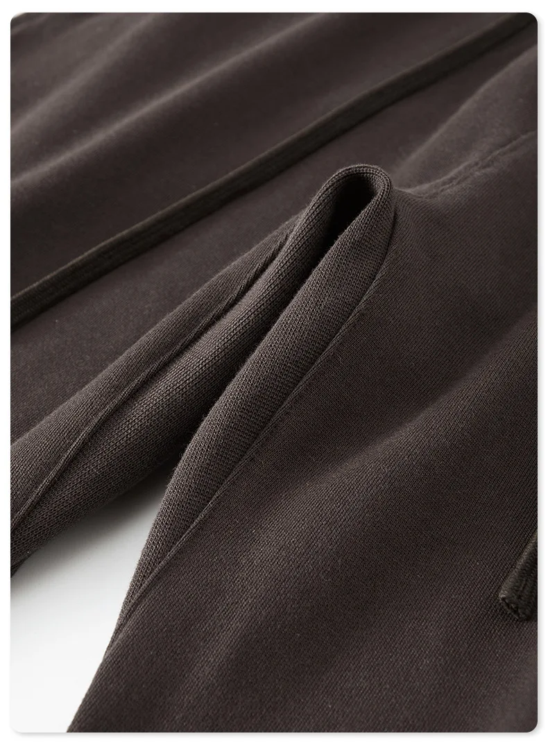 Pantalon décontracté homme couleurs terre tendance coupe droite ample pour un confort optimal et un style décontracté et moderne — photo 7