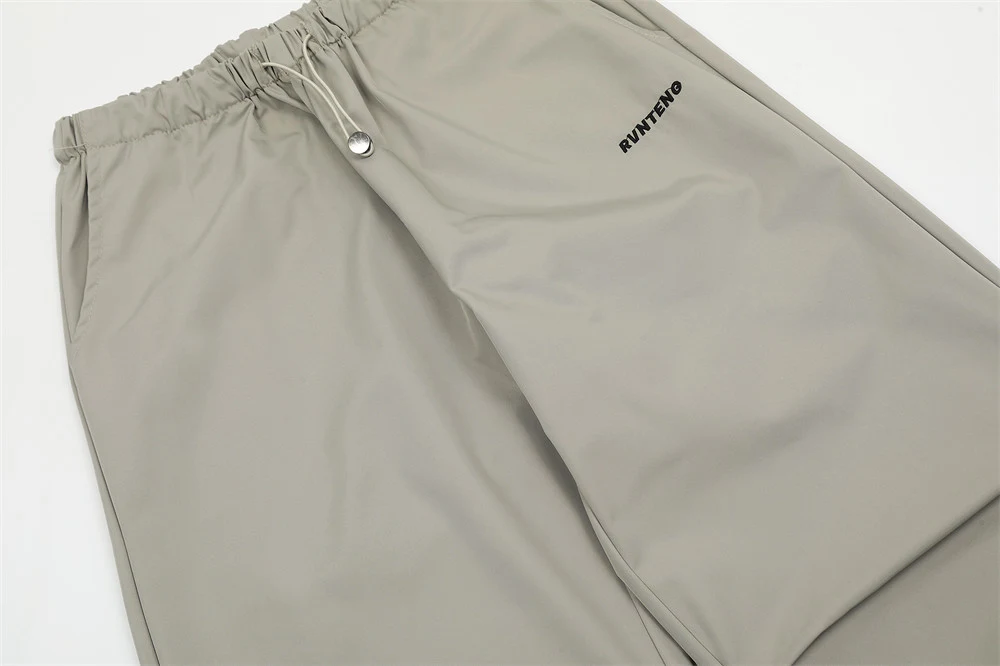 Title 7, Heren Streetwear Broek Effen Kleur Rechte Pijp ...