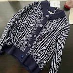 Retro dicker Jacquard-Damen-Strickpullover mit Rundhalsausschnitt — foto 3