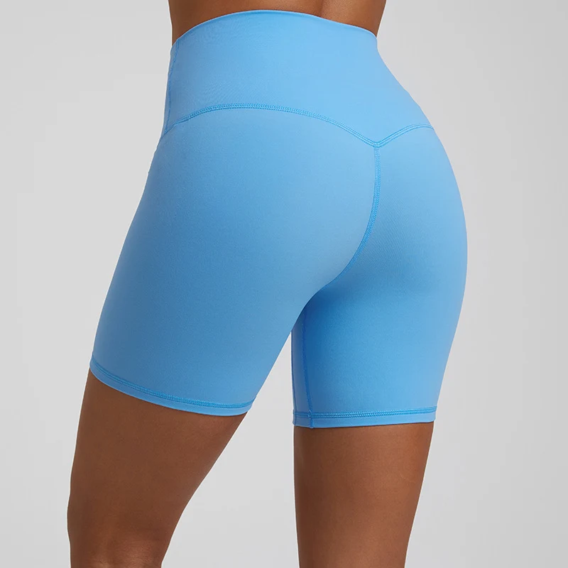 Sneldrogende nude feel yogashorts met heupliftend effect, perfect voor comfortabele en stijlvolle workouts. — foto 2