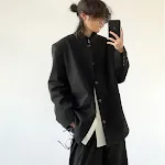 Men's Fashion Casual Stand Collar Zhongshan Jacket, stylish and comfortable, perfect for everyday wear, providing a uniq — photo 5