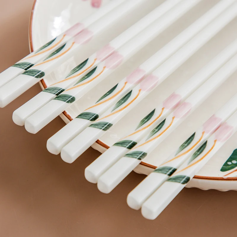Title 2, Domeiran Japanese Sakura Ceramic Chopsticks, br...