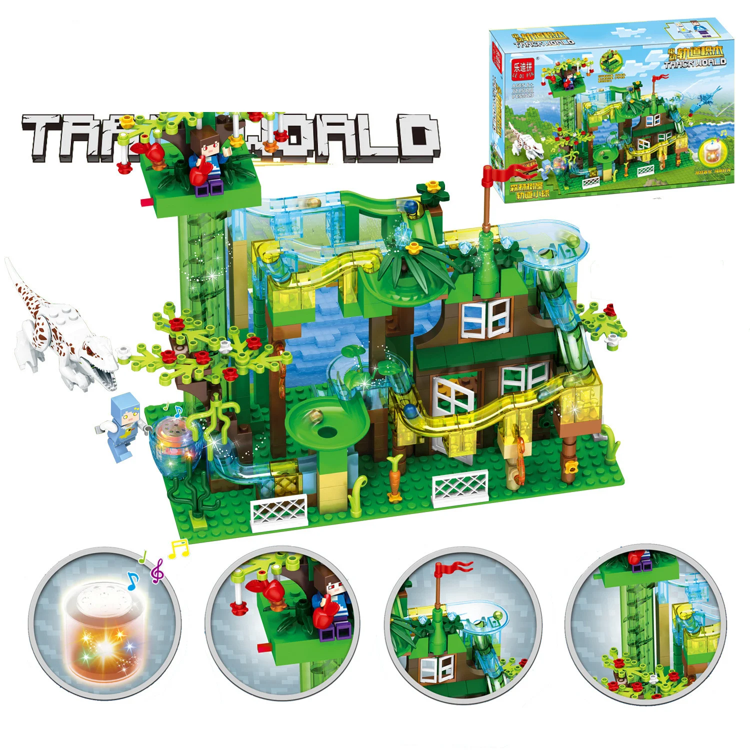 Title 5, Blocs de construction pour enfants jouets en pl...