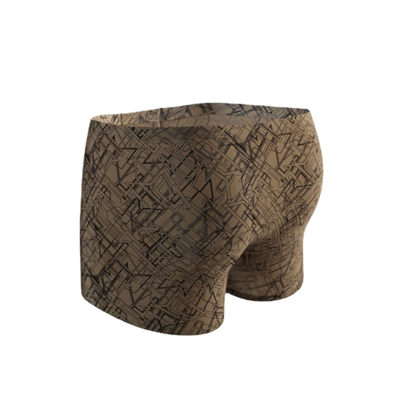 Title 4, Calzoncillos bóxer de seda helada para hombre C...
